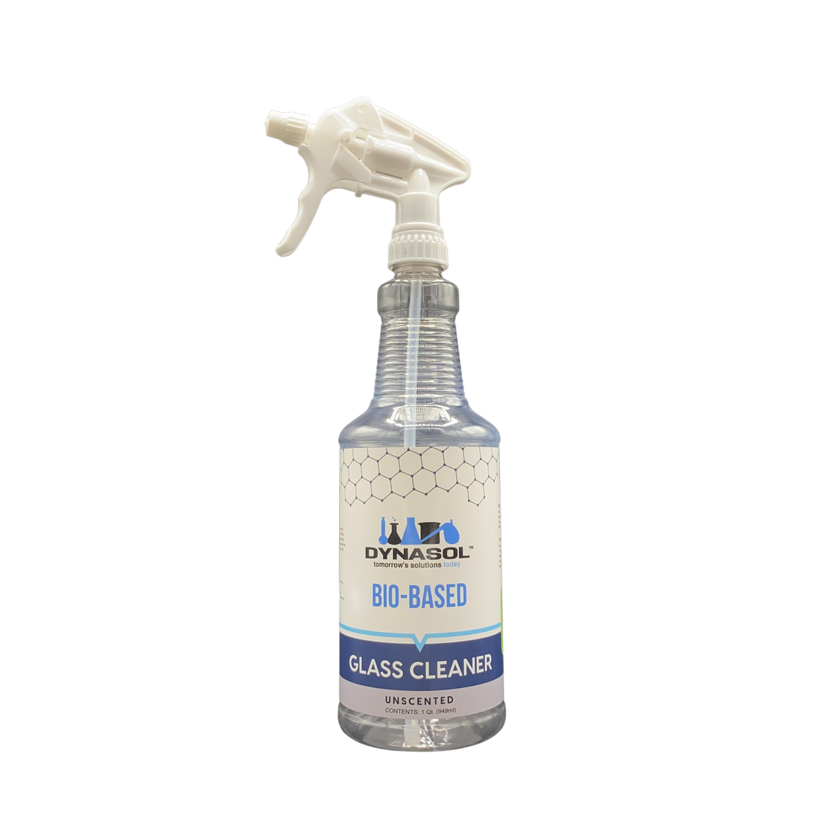 Bio-Based Glass Cleaner (Blue): Spray Bottle