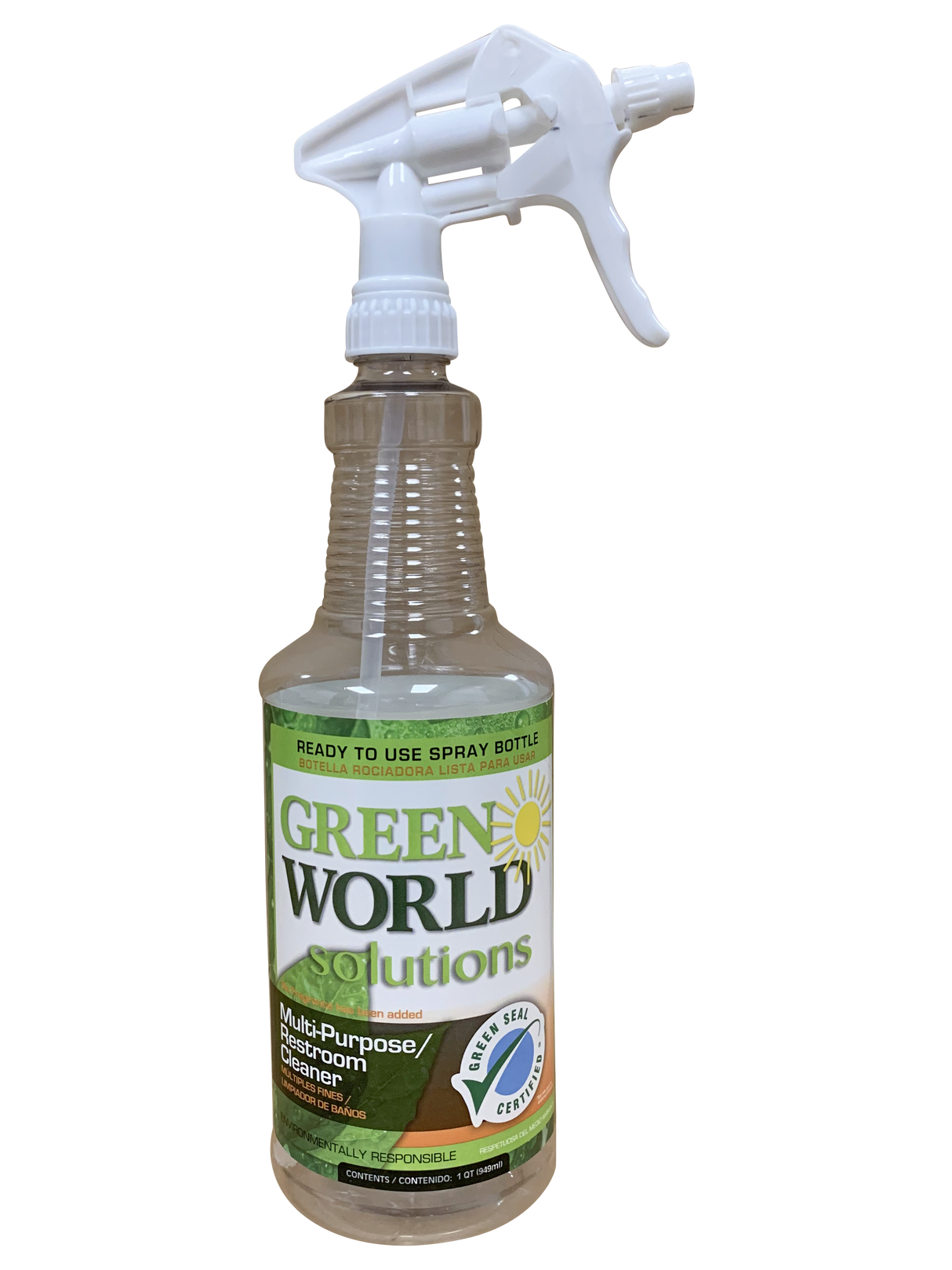 Multi-Purpose and Restroom Cleaner (Green Seal): Spray Bottle