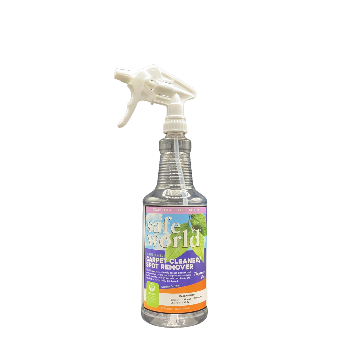 Plant-Based Carpet Cleaner & Spot Remover (Purple): Spray Bottle