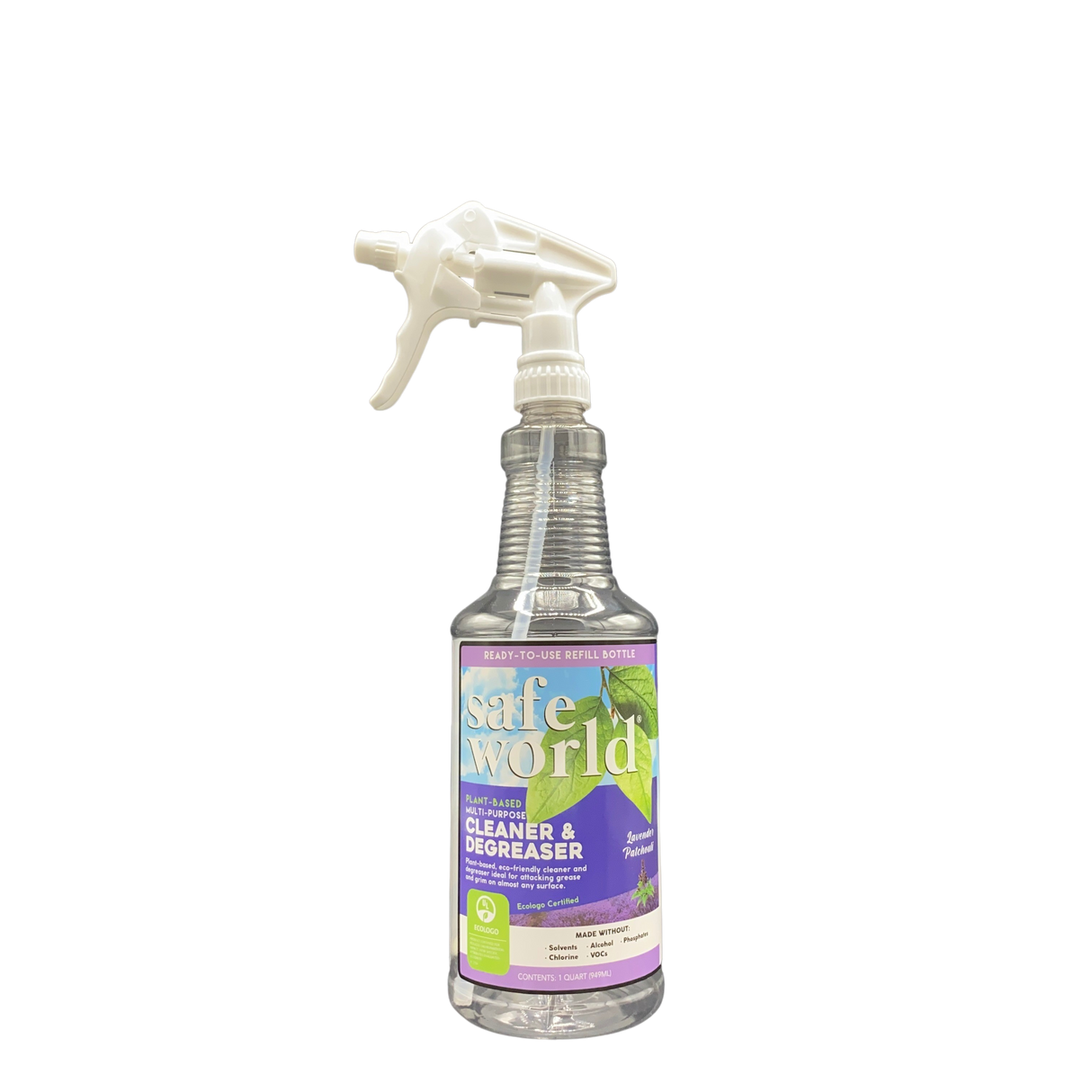 Plant-Based Multi-Purpose Degreaser (Purple): Spray Bottle