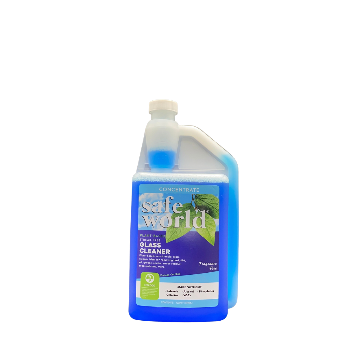 Plant-Based Glass Cleaner (Blue)