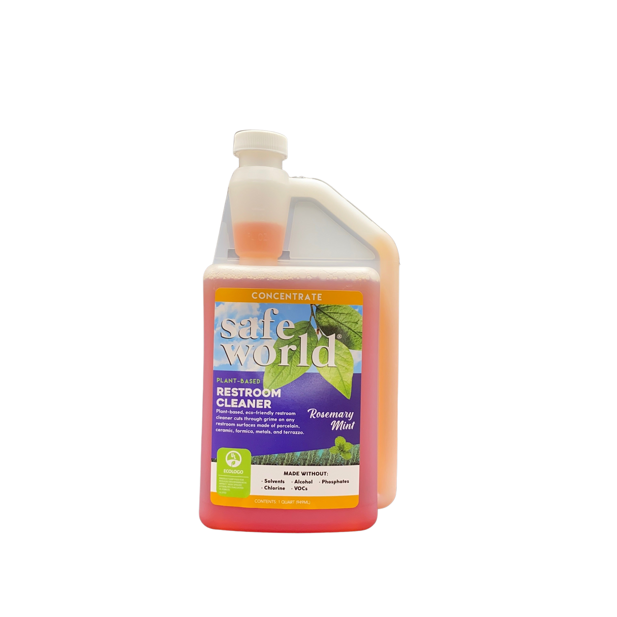 Plant-Based Restroom Cleaner (Orange)